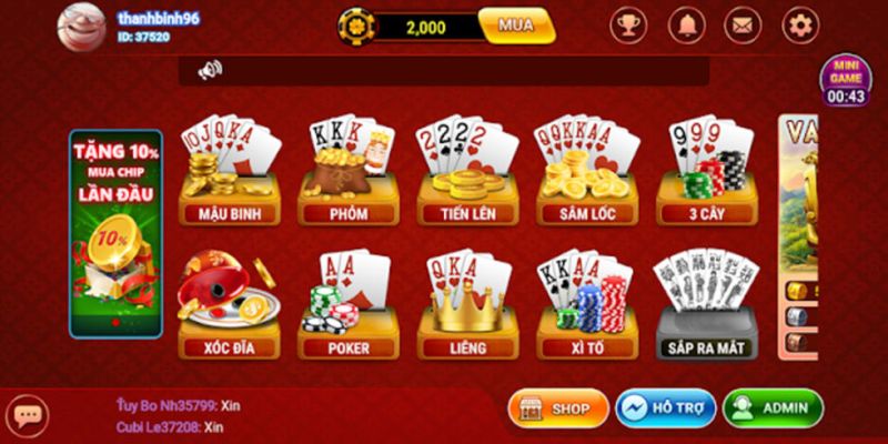 Sơ lược về game bài đổi thưởng