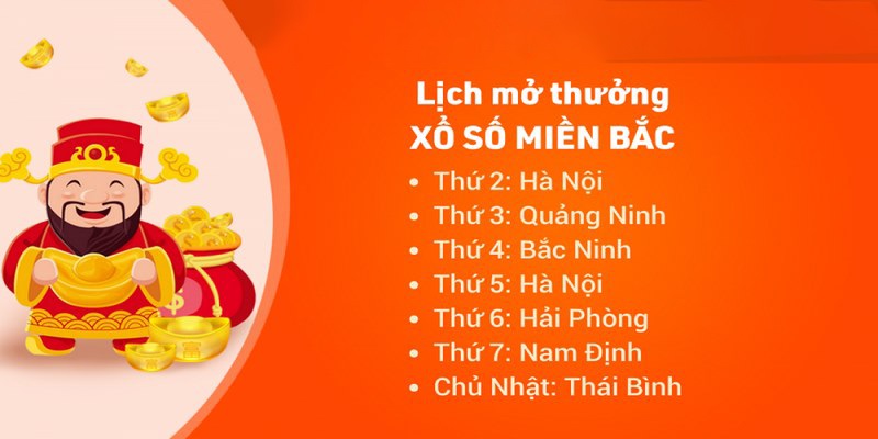 Cụ thể lịch quay đài miền Bắc chính xác nhất